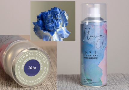 Фарба для квітів №101 синя (спрей 450 мл)