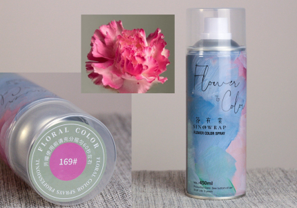 Фарба для квітів №169 рожева (спрей 450 мл)