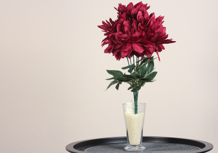 Жоржина декоративна №S03 червоний букет (9шт) (45см) (С30695)