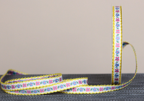 Стрічка з орнаментом №105 1,3см (23м)(1рулон)