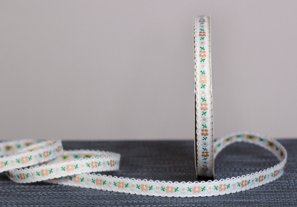 Стрічка з орнаментом №106 1,3см (23м)(1рулон)