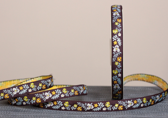 Стрічка з орнаментом №110 1,8см (23м)(1рулон)