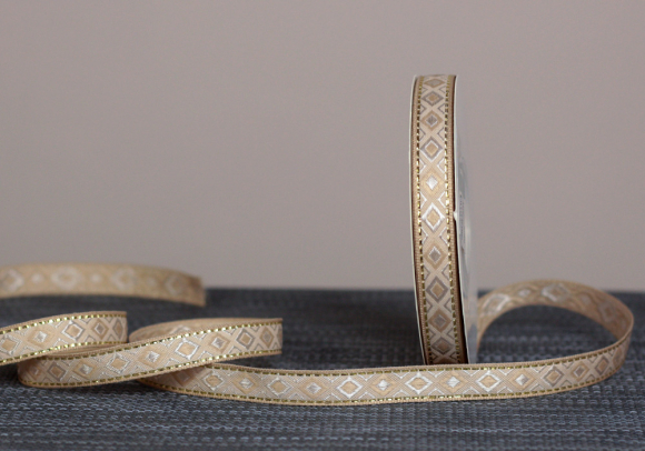 Стрічка з орнаментом №91 1,2см (23м)(1рулон)