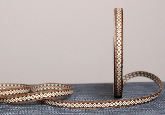 Стрічка з орнаментом №97 1,3см (23м)(1рулон)