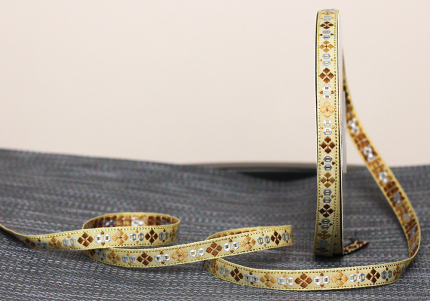 Стрічка з орнаментом №03 1,2см (23м)(1рулон) Стрічка з орнаментом №03 1,2см (23м)(1рулон)