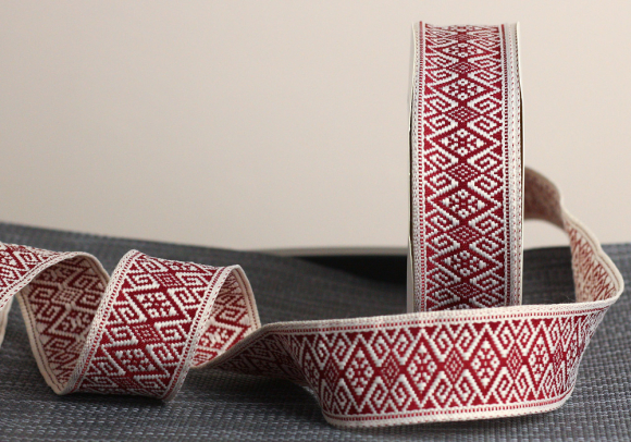 Стрічка з орнаментом №42 4,0см (23м)(1рулон)