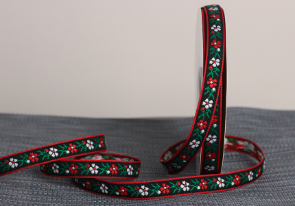 Стрічка з орнаментом №12 1,5см (23м)(1рулон)
