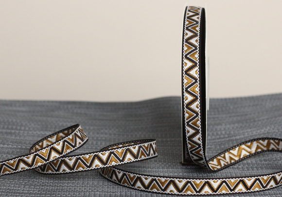 Стрічка з орнаментом №16 1,5см (23м)(1рулон)