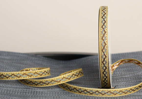 Стрічка з орнаментом №05 1,2см (23м)(1рулон)