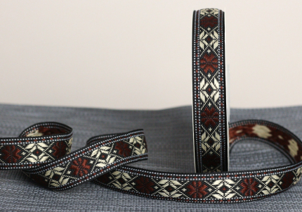 Стрічка з орнаментом №50 2,5см (23м)(1рулон) Стрічка з орнаментом №50 2,5см (23м)(1рулон)