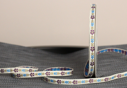 Стрічка з орнаментом №73 1,0см (23м)(1рулон) Стрічка з орнаментом №73 1,0см (23м)(1рулон)