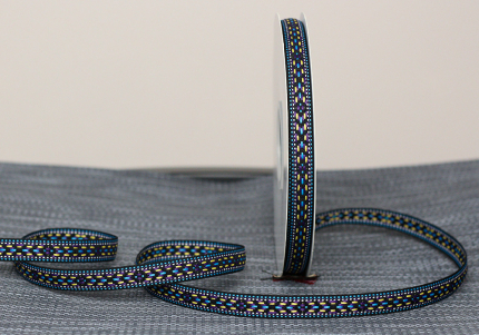 Стрічка з орнаментом №75 1,3см (23м)(1рулон)