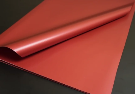 Плівка бордова 58x58см. 20шт. Матовий шовк J00649 №011