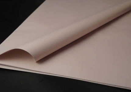 Плівка пудрова 58x58см. 20шт. Матовий шовк J00649 №163