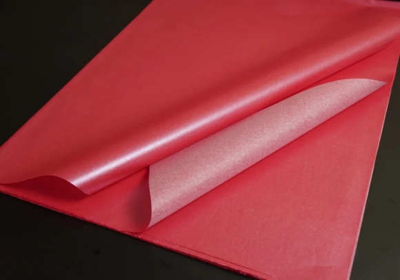 Папір тішью малиновий 70х50см. 20шт. j00377 перламутровий цупкий №04