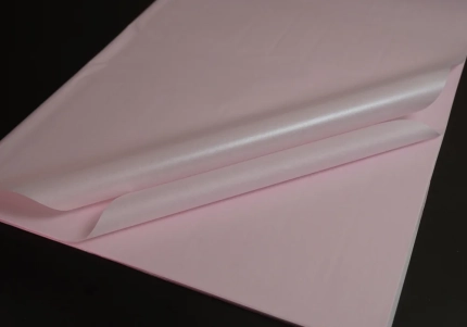 Папір тішью світло-рожевий 70х50см. 20шт. j00377 перламутровий цупкий №08