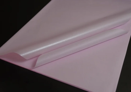 Папір тішью ліловий 70х50см. 20шт. j00377 перламутровий цупкий №03