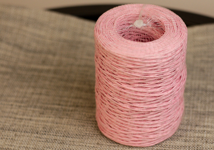 Дріт флористичний гнучкий 1,0мм рожевий (200м)