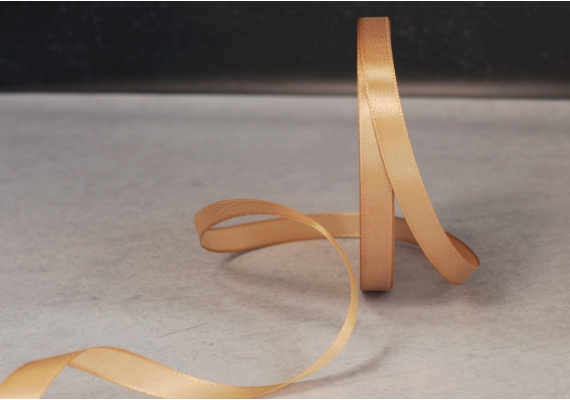 Стрічка атласна 0,6 см, золотий (№161) Стрічка атласна 0,6 см, золотий (№161)