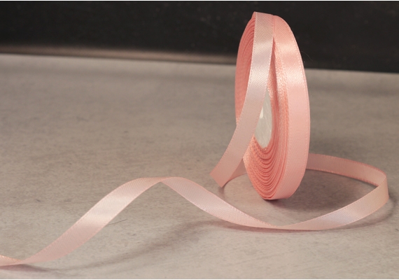 Стрічка атласна 0,6 см, світло-рожевий (№169) Стрічка атласна 0,6 см, світло-рожевий (№169)