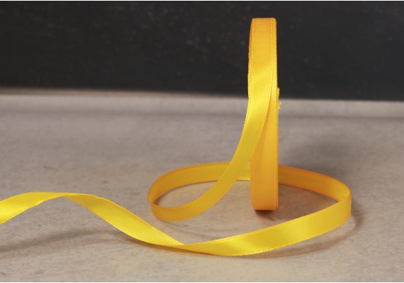 Стрічка атласна 0,9 см, золотисто-жовтий (№17) Стрічка атласна 0,9 см, золотисто-жовтий (№17)