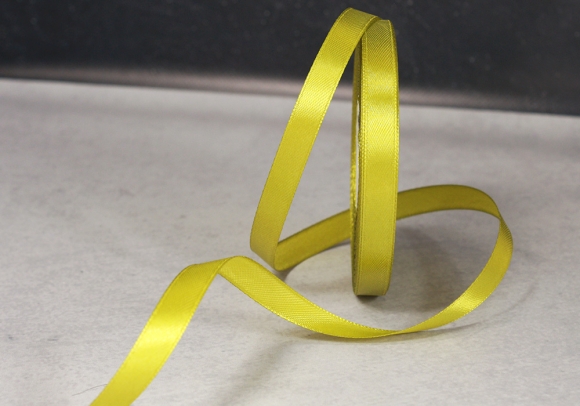 Стрічка атласна 0,6 см, світло-оливковий (№176)