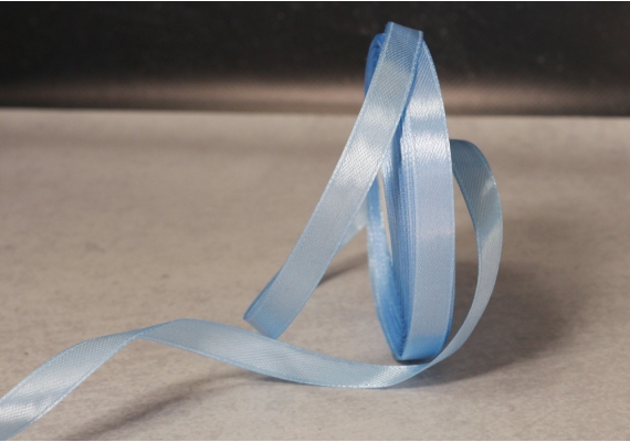 Стрічка атласна 0,9 см, блакитний (№20) Стрічка атласна 0,9 см, блакитний (№20)