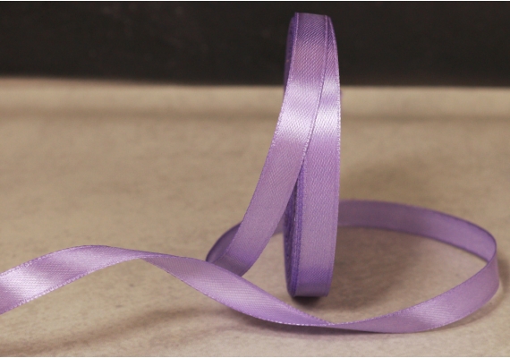 Стрічка атласна 0,6 см, бузковий (№21) Стрічка атласна 0,6 см, бузковий (№21)