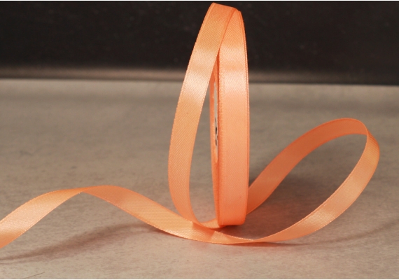 Стрічка атласна 1,2 см, персиковий (насичений) (№22) Стрічка атласна 1,2 см, персиковий (насичений) (№22)