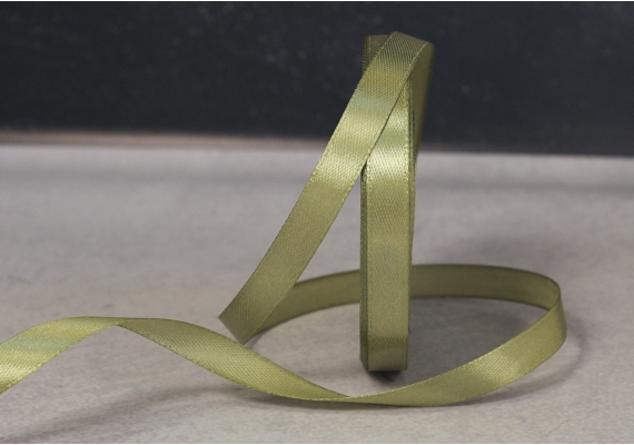 Стрічка атласна 0,6 см, жовто-оливковий (№55) Стрічка атласна 0,6 см, жовто-оливковий (№55)