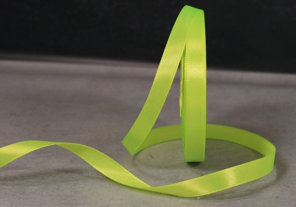 Стрічка атласна 0,9 см, салатовий (№57)