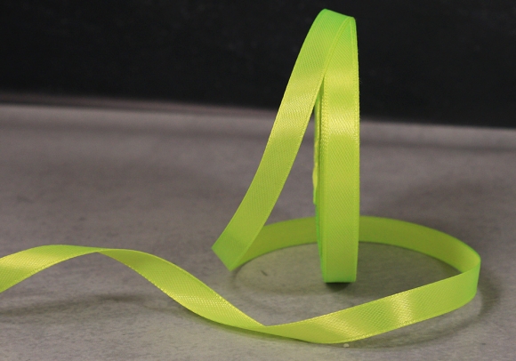 Стрічка атласна 0,6 см, салатовий (№57)