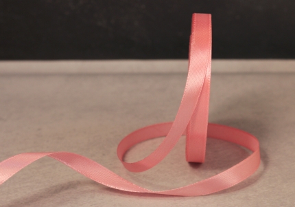 Стрічка атласна 0,9 см, пудровий (№82)