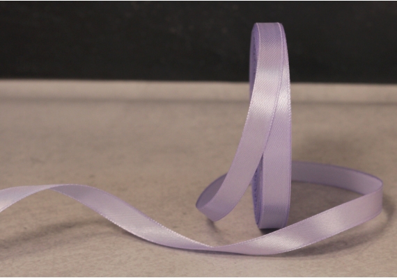 Стрічка атласна 0,6 см, світло-ліловий (№90)