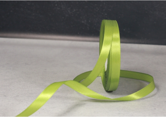 Стрічка атласна 0,9 см, папоротево-зелений (№95) Стрічка атласна 0,9 см, папоротево-зелений (№95)