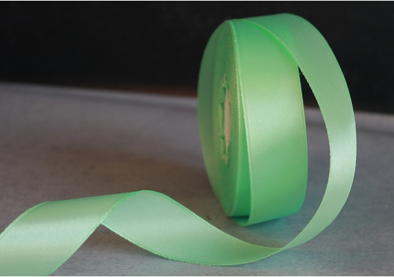 Стрічка атласна 2,5 см, м'ятний (№128) Стрічка атласна 2,5 см, м'ятний (№128)