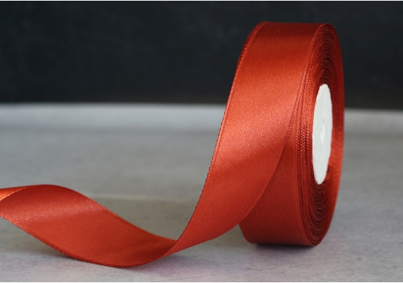 Стрічка атласна 2 см, терракотивий (коричневий) (№139)