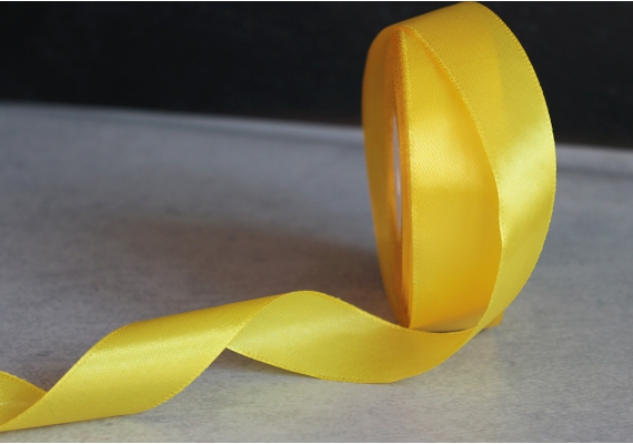 Стрічка атласна 2 см, жовтий (№15) Стрічка атласна 2 см, жовтий (№15)