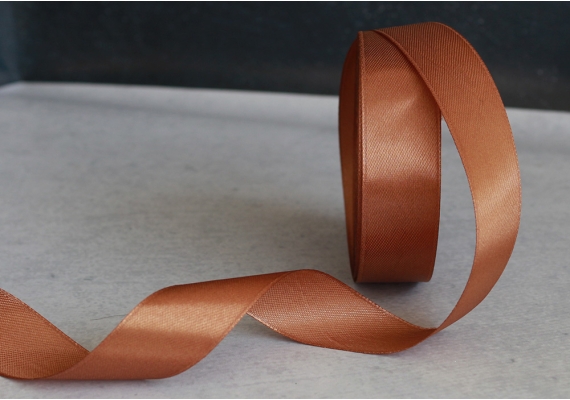 Стрічка атласна 2,5 см, горіховий (№162) Стрічка атласна 2,5 см, горіховий (№162)