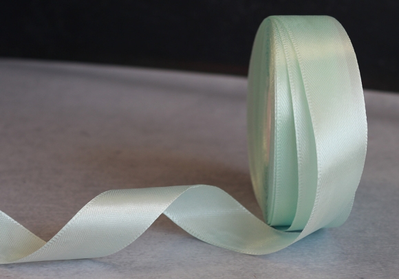 Стрічка атласна 5 см, світло-фісташковий (№165)