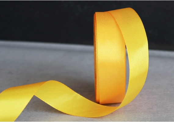 Стрічка атласна 2 см, золотисто-жовтий (№17) Стрічка атласна 2 см, золотисто-жовтий (№17)