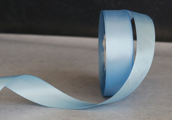 Стрічка атласна 2 см, блакитний (№20)