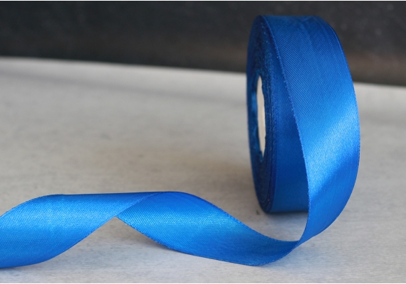 Стрічка атласна 2 см, темно-синій (№40)
