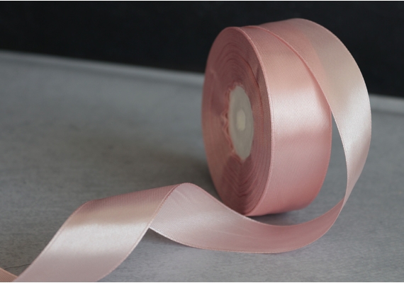 Стрічка атласна 2 см, рожево-золотий (№41) Стрічка атласна 2 см, рожево-золотий (№41)