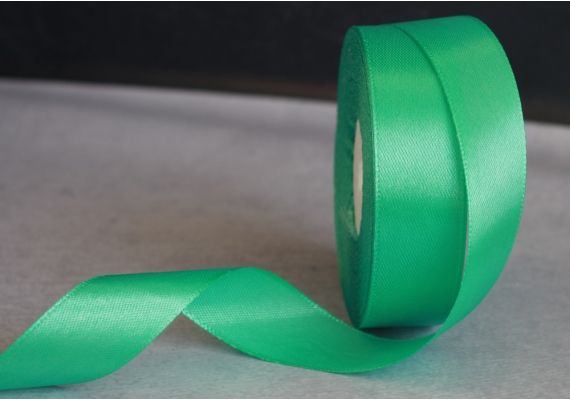 Стрічка атласна 2,5 см, нефритовий (№54) Стрічка атласна 2,5 см, нефритовий (№54)