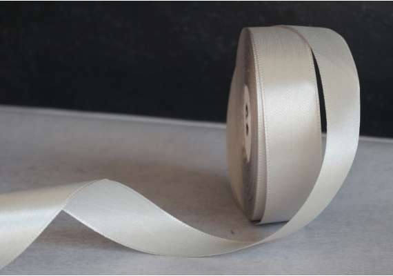 Стрічка атласна 2,5 см,  сірий (№66)