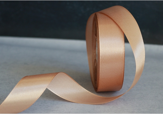 Стрічка атласна 2,5 см, кавовий (№67) Стрічка атласна 2,5 см, кавовий (№67)