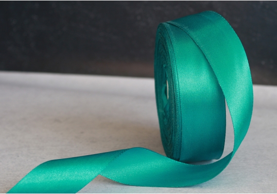 Стрічка атласна 2,5 см, зелений ( смарагд) (№96) Стрічка атласна 2,5 см, зелений ( смарагд) (№96)