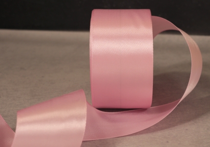 Стрічка атласна 5 см, пастельний фіолетовий (№149)