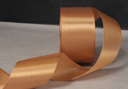 Стрічка атласна 4 см, золотий (№161)